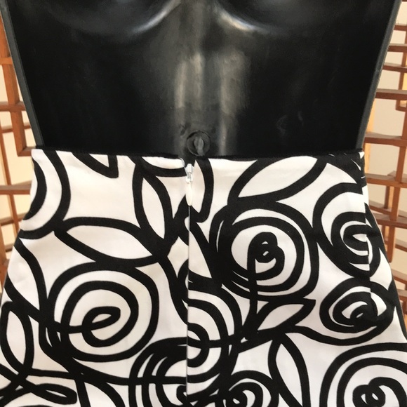 What a skirt!!! NWOT- White House Black Market Never worn- Black/white size 12. - Picture 4 of 6
